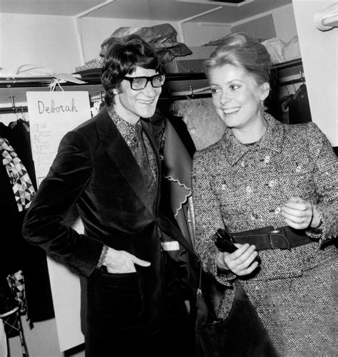 chaterine deneuve yves saint laurent|deneuve st laurent collection.